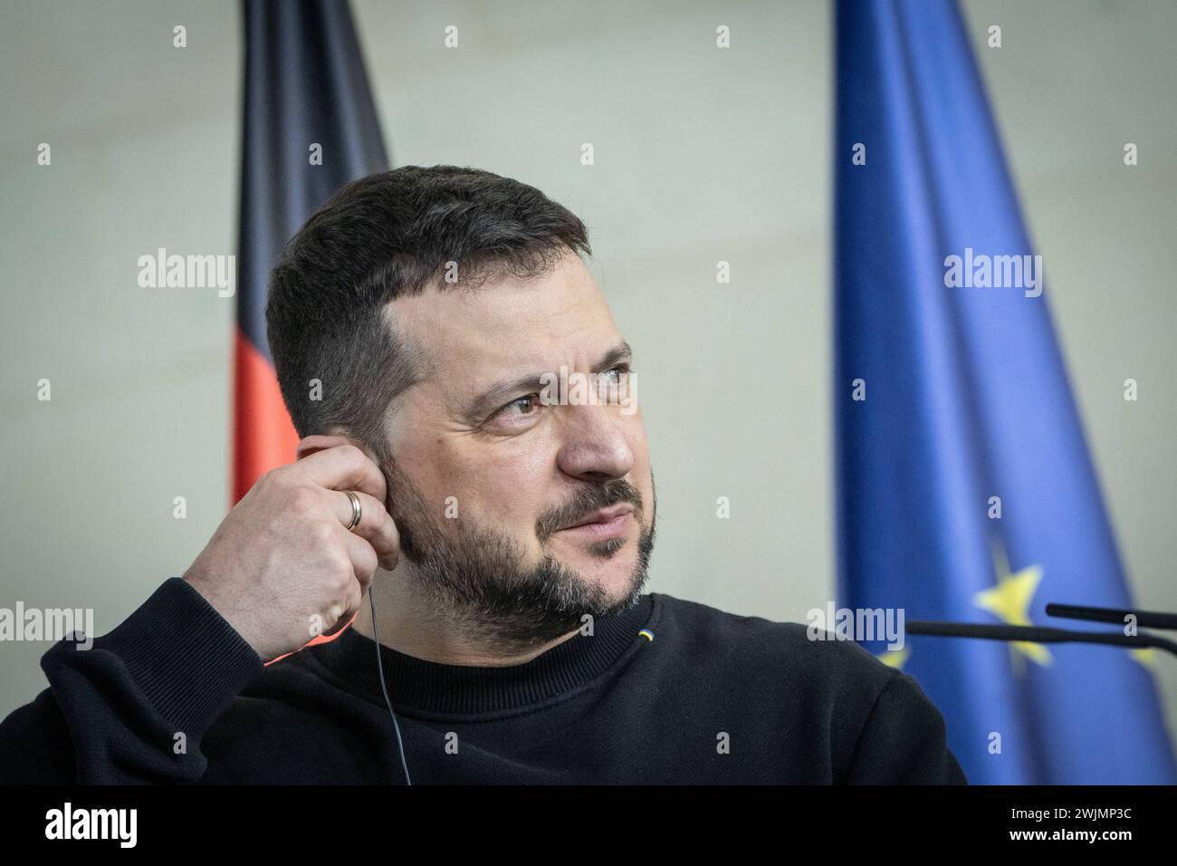 Arbeitsbesuch des Präsidenten der Ukraine a Berlino - il Presidente dell'Ucraina in visita di lavoro a Berlino - Arbeitsbesuch des Präsidenten der Ukraine a Berlino - il Presidente dell'Ucraina in visita di lavoro a Berlino - Wolodymyr SelenskyjArbeitsbesuch des Präsidenten der Ukraine a Berlino - il Presidente della Ucraina in visita di lavoro a Berlino - Arbeitsbesuch des Präsidenten der Ukraine a Berlino - il Presidente dell'Ucraina in visita di lavoro a Berlino - Wolodymyr Selenskyj, Berlin Berlin Deutschland Bundeskanzleramt *** visita di lavoro del Presidente dell'Ucraina a Berlino il Presidente di Ukra Foto Stock