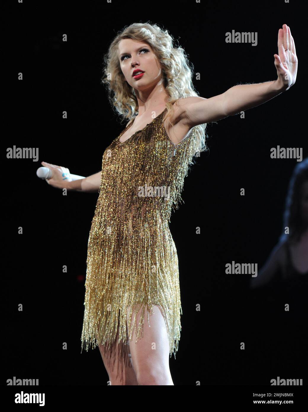COLUMBUS, OH , FL - 7 giugno: Taylor Swift esegue presso la Nationwide Arena il 7 giugno 2011 in Columbus, Ohio Persone: Taylor Swift Foto Stock