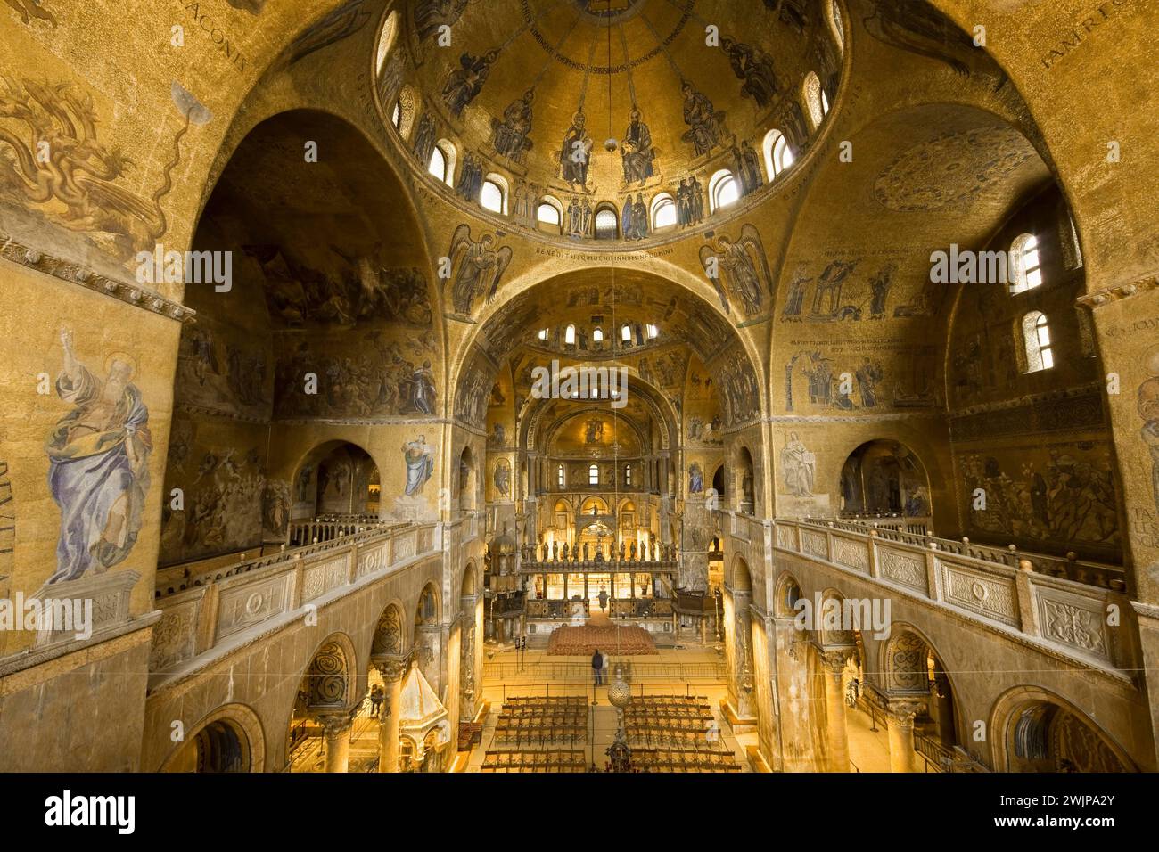 Chiesa di San Marco all'interno di Venezia Foto Stock