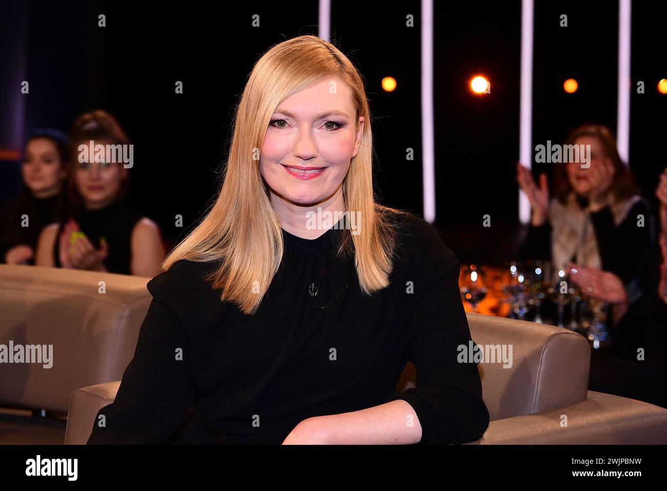 Johanna Christine Gehlen bei der NDR Talk Show AM 16.02.2024 ad Amburgo Foto Stock