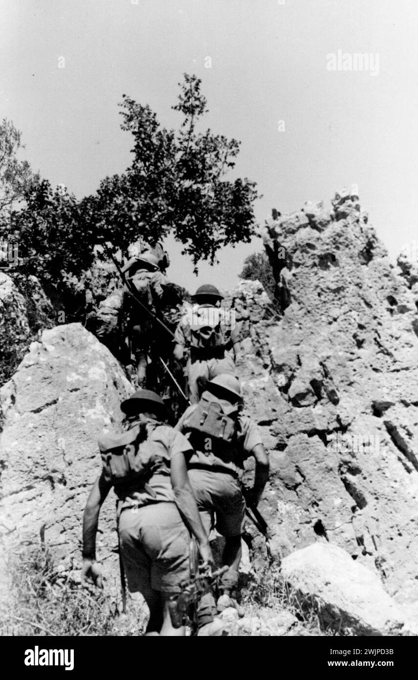 A.I.F. in Siria. 23 luglio 1942. Foto Stock