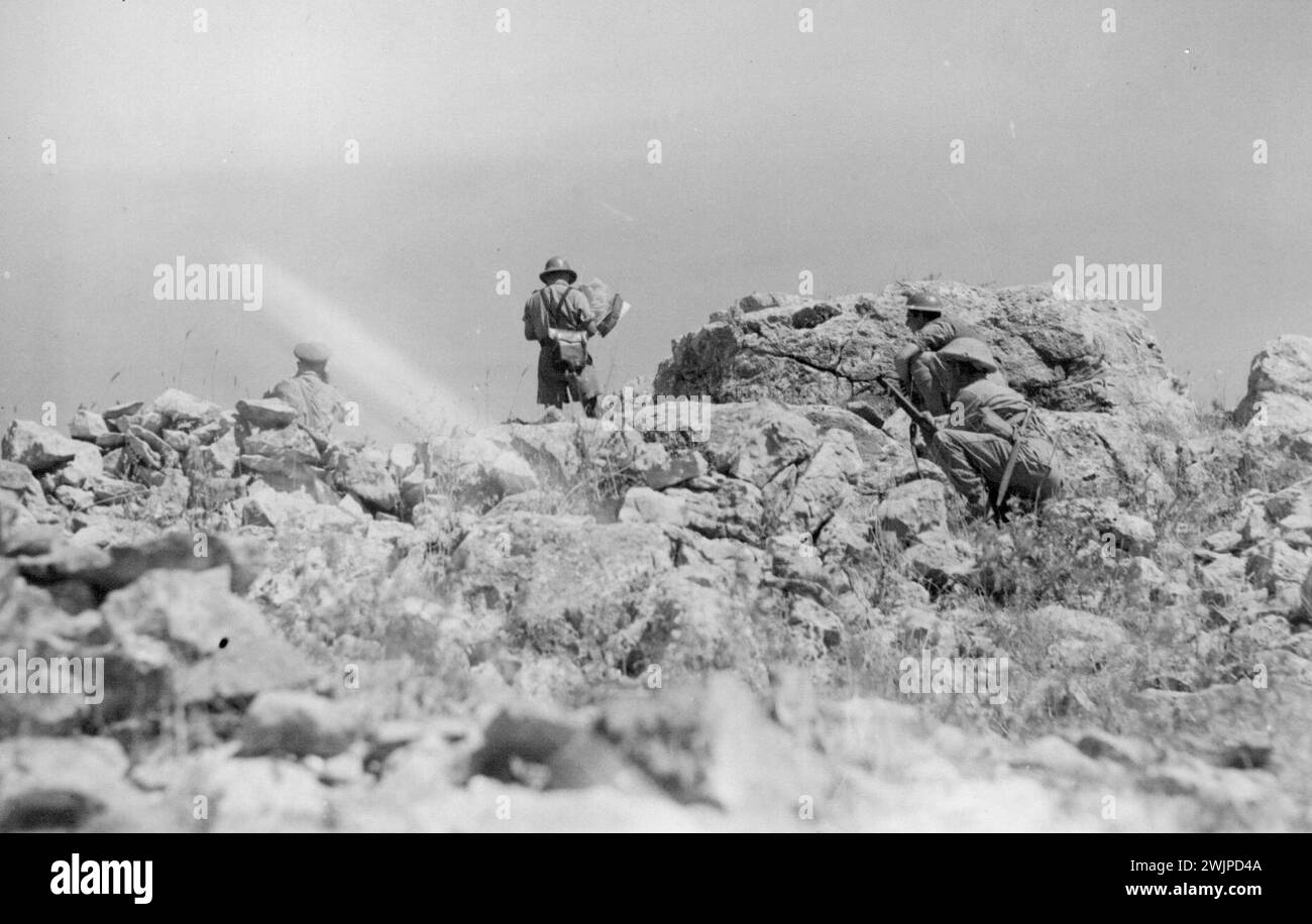 A.I.F. in Siria. 1° gennaio 1941. Foto Stock
