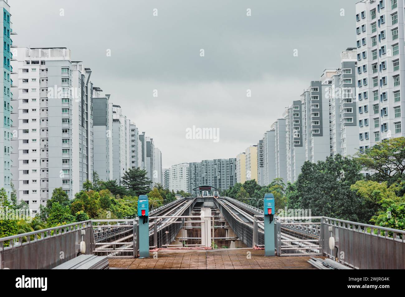 Alloggiamento moderno Foto Stock