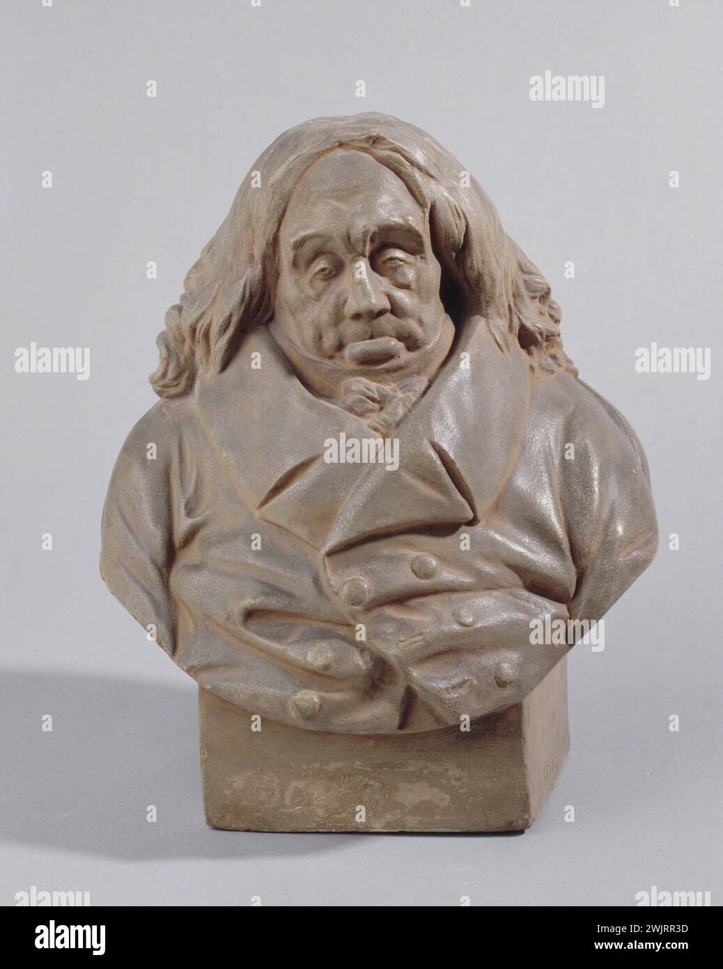 Jean-Pierre Dantan (1800-1869) ha detto Dantan il giovane. Charles-Maurice de Talleyrand-Périgord, principe di Bénévent. Intonaco. Parigi, museo Carnavalet. 24030-8 Busto, politico francese, statua Foto Stock