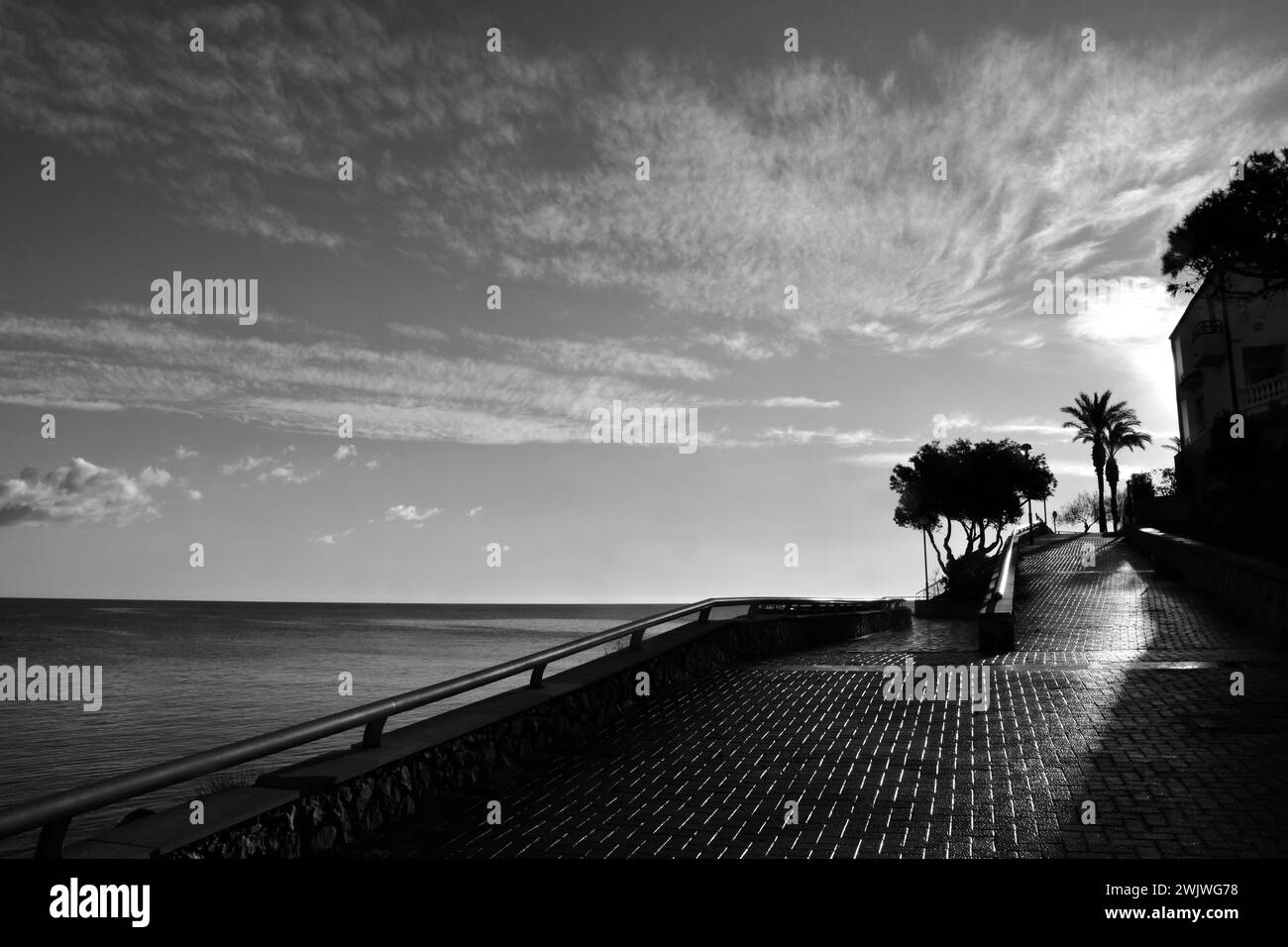 L'Ametlla de Mar, Costa Dorada, Spagna Foto Stock