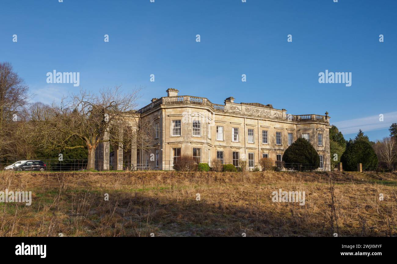 Kilnwick Percy Hall vista da sud Foto Stock
