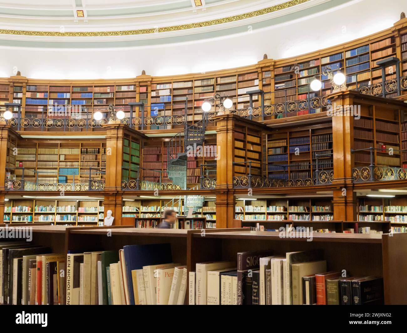 Picton Reading Room, Liverpool Central Library Foto Stock