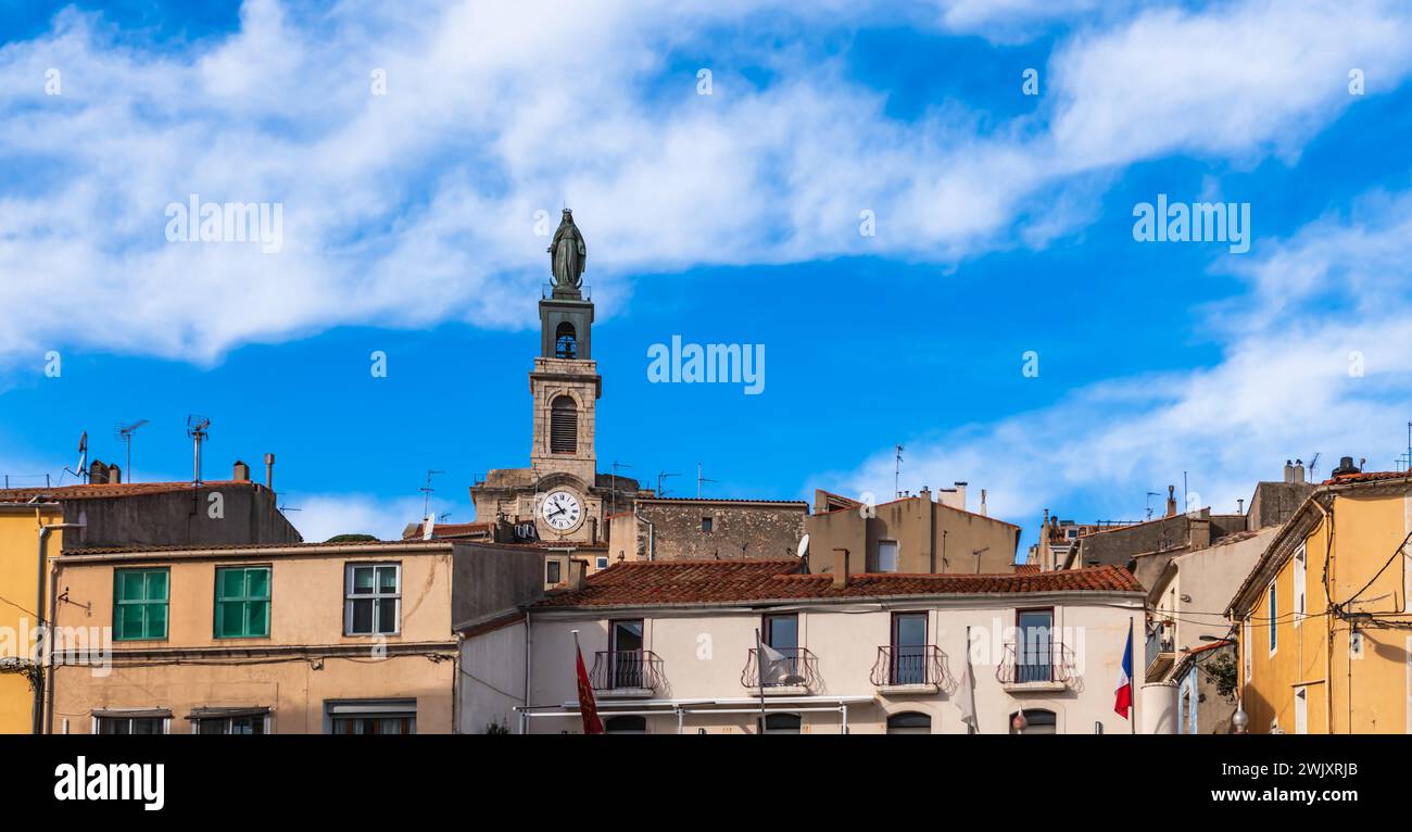 Chiesa di Saint Louis nel distretto superiore, a Sete in Occitanie, Francia Foto Stock