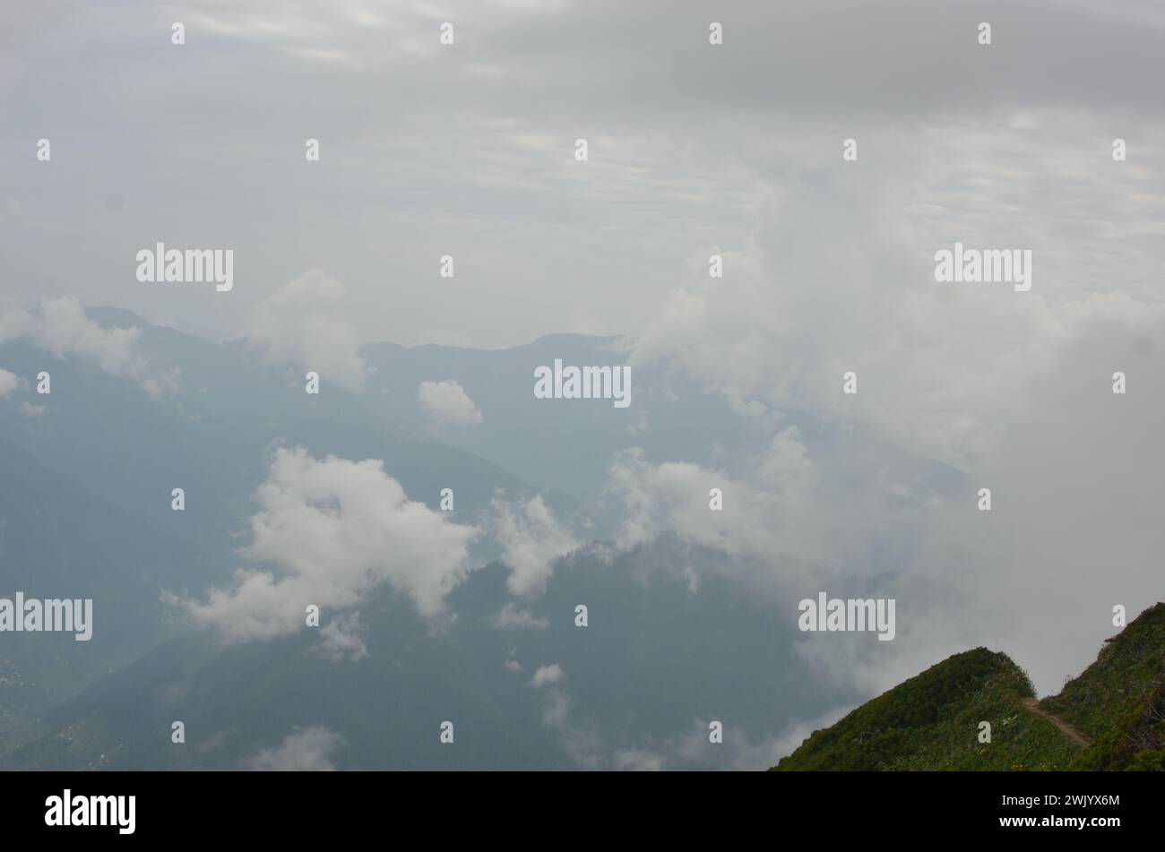 Zona alpina himalaya regione del Pakistan Foto Stock