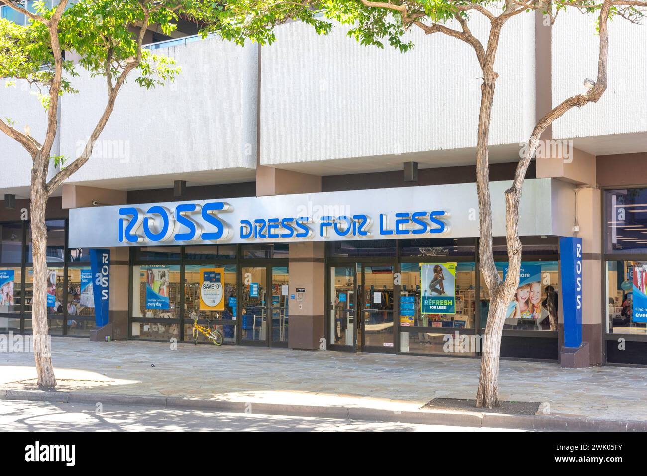 Ross Dress for Less Store, Fort Street, Honolulu, Oahu, Hawaii, Stati Uniti d'America Foto Stock