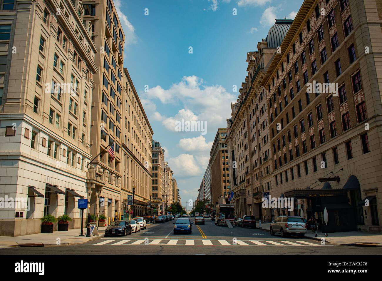 Centro di Washington DC. - USA Foto Stock