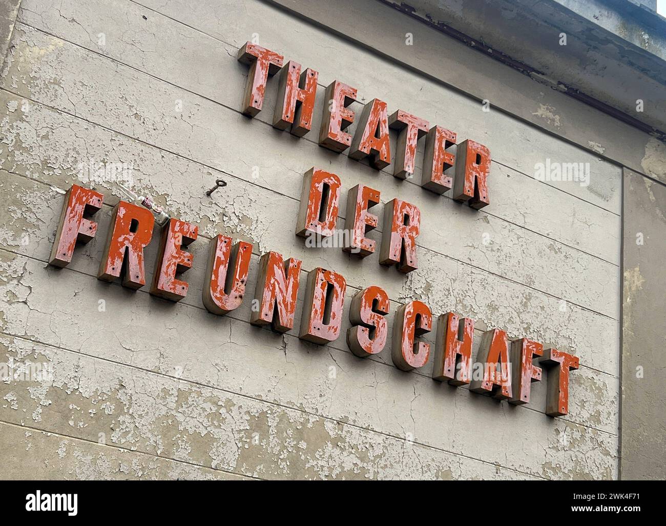 Ehemaliges Theater der Freundschaft a Nauen *** Ex Teatro dell'amicizia a Nauen Copyright: Xmix1x Foto Stock