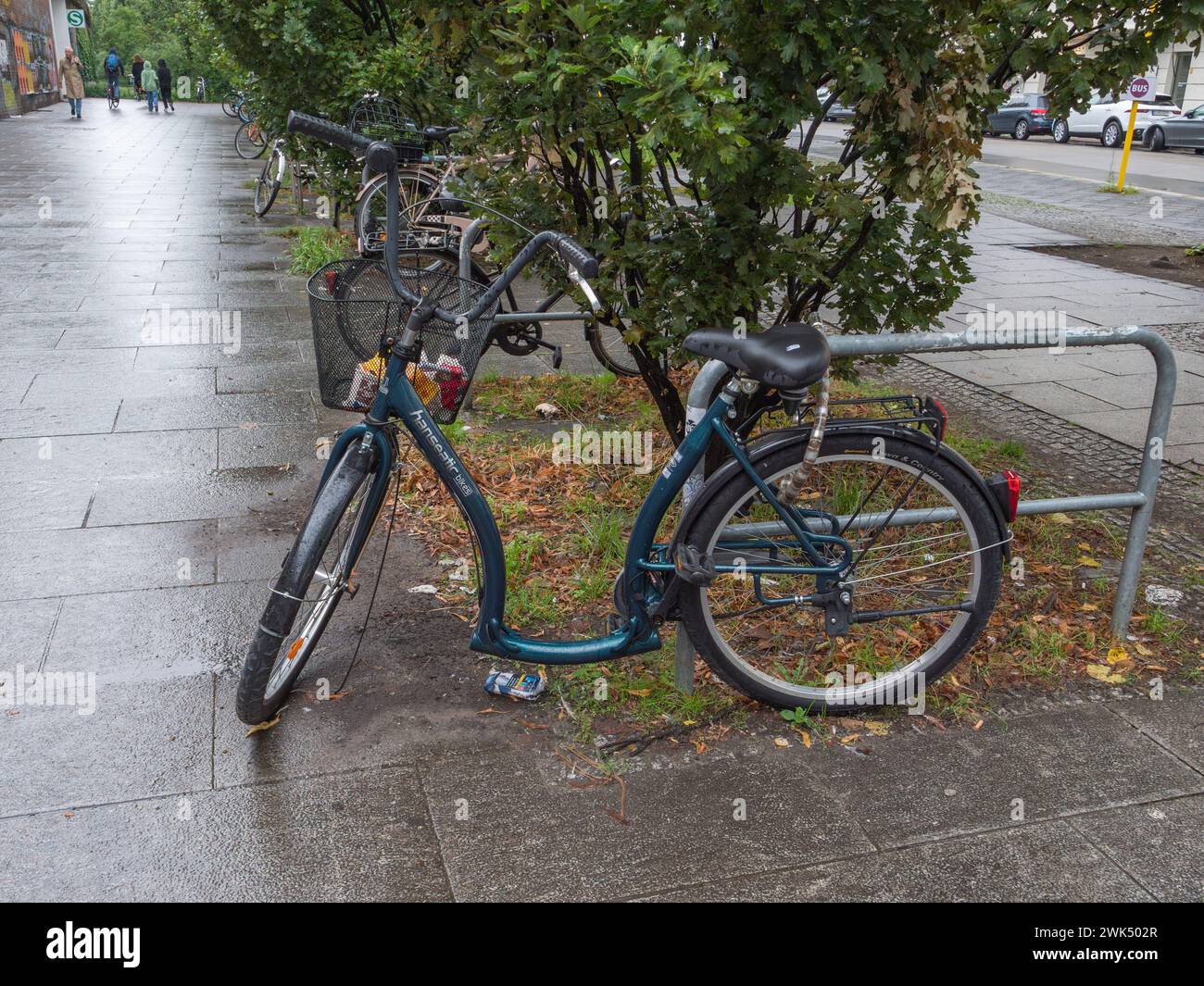 Una bicicletta Hanseatic Bikes a Berlino, Germania. Foto Stock