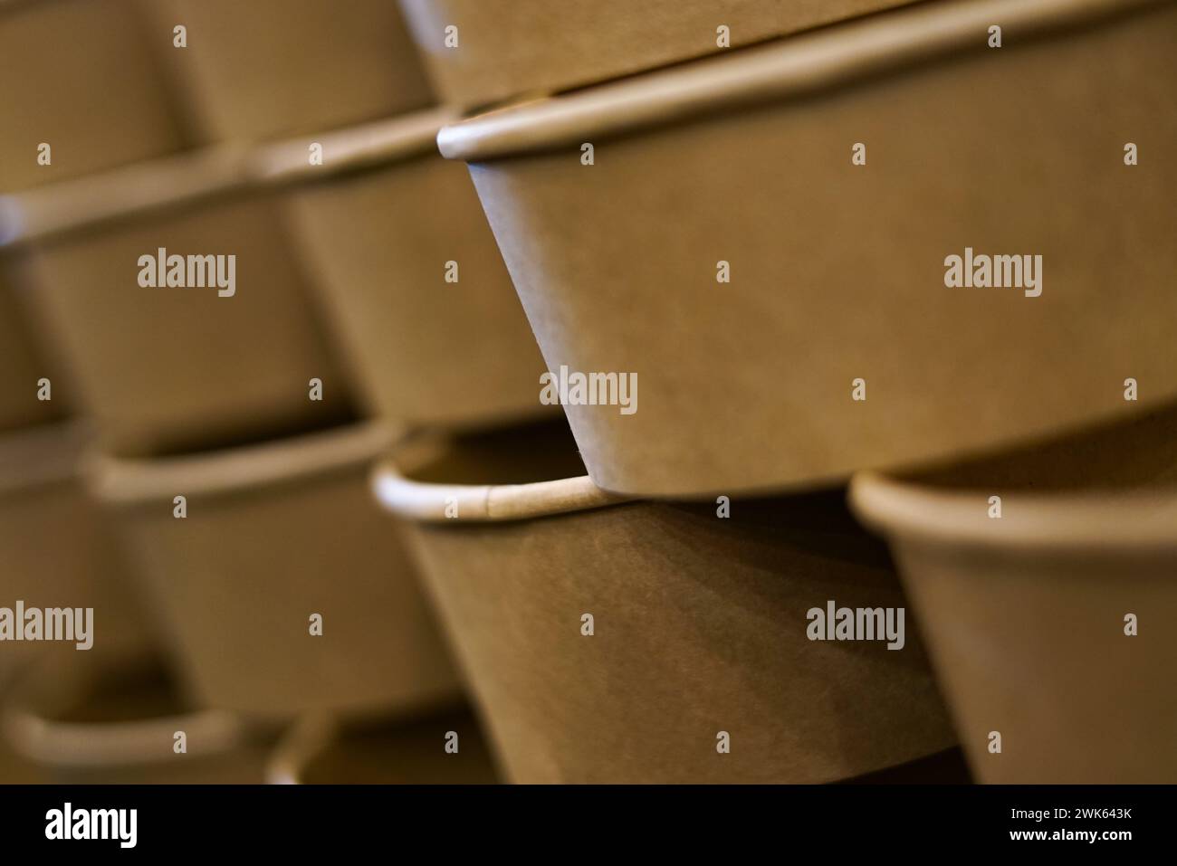 Confezione ecologica. Primo piano. Foto Stock
