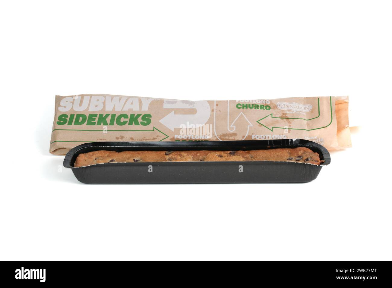 Port Huron, Michigan. La metropolitana prevede di aggiungere Footlong Cookie al menu permanente di Nationwide nel 2024. Luke Durda/Alamy Foto Stock