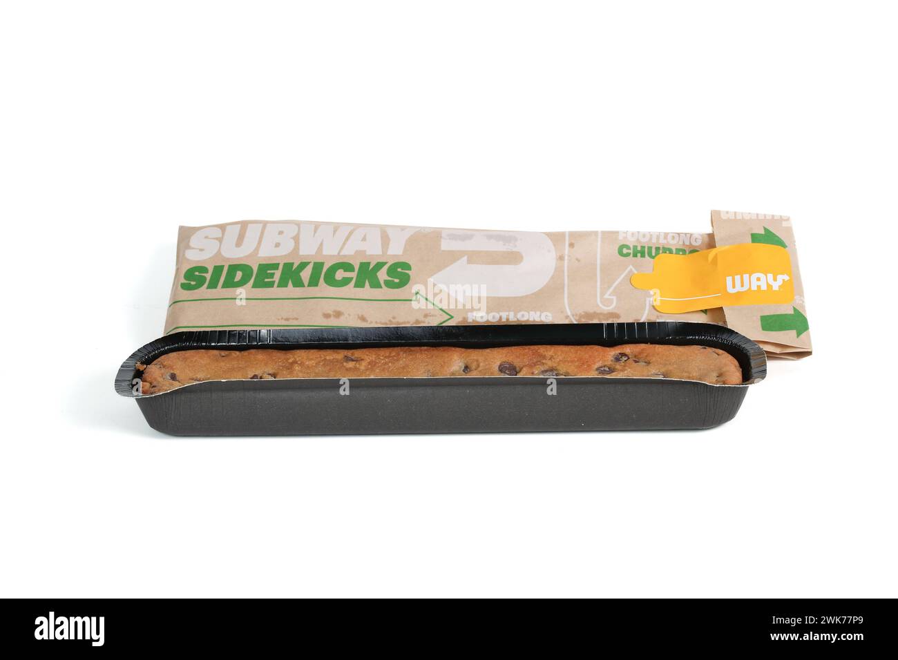 Port Huron, Michigan. La metropolitana prevede di aggiungere Footlong Cookie al menu permanente di Nationwide nel 2024. Luke Durda/Alamy Foto Stock