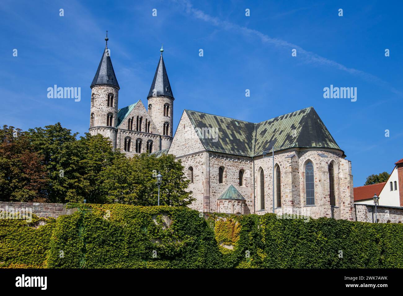 Bilder aus der Landeshauptstadt Magdeburg Foto Stock