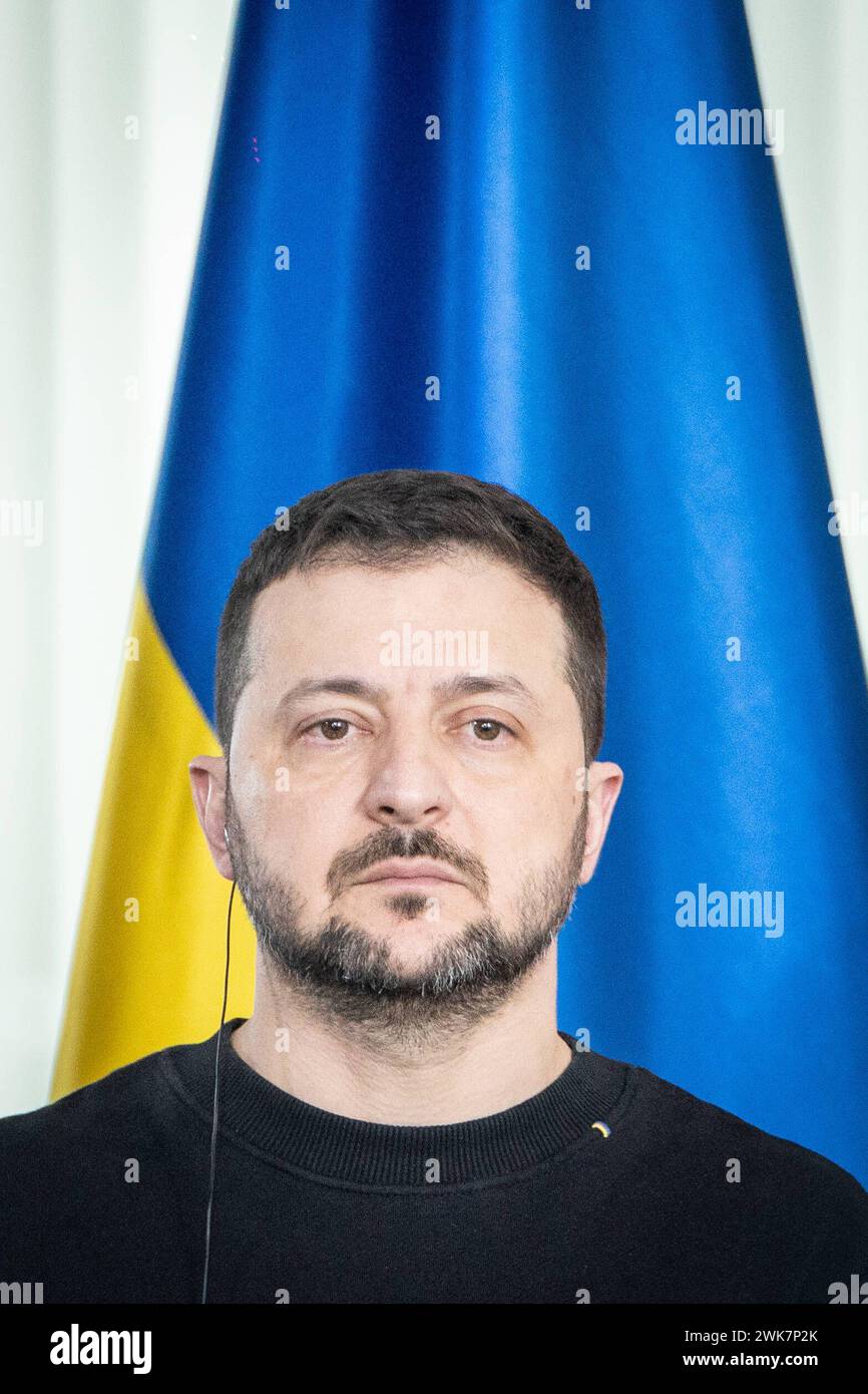 Arbeitsbesuch des Präsidenten der Ukraine a Berlino - il Presidente dell'Ucraina in visita di lavoro a Berlino - Arbeitsbesuch des Präsidenten der Ukraine a Berlino - il Presidente dell'Ucraina in visita di lavoro a Berlino - Wolodymyr SelenskyjArbeitsbesuch des Präsidenten der Ukraine a Berlino - il Presidente della Ucraina in visita di lavoro a Berlino - Arbeitsbesuch des Präsidenten der Ukraine a Berlino - il Presidente dell'Ucraina in visita di lavoro a Berlino - Wolodymyr Selenskyj, Berlin Berlin Deutschland Bundeskanzleramt *** visita di lavoro del Presidente dell'Ucraina a Berlino il Presidente di Ukra Foto Stock