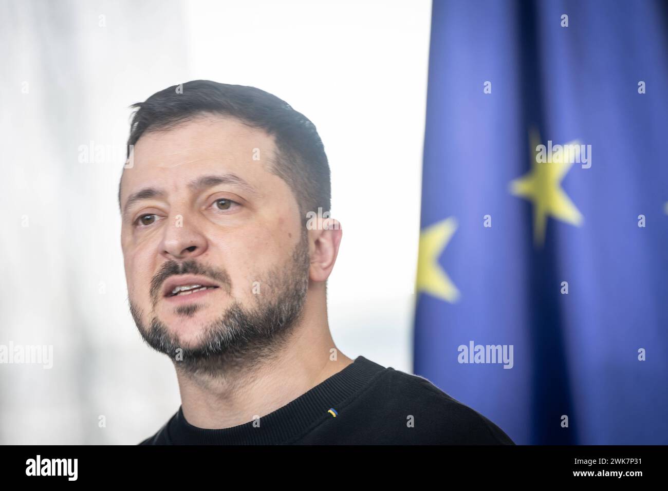 Arbeitsbesuch des Präsidenten der Ukraine a Berlino - il Presidente dell'Ucraina in visita di lavoro a Berlino - Arbeitsbesuch des Präsidenten der Ukraine a Berlino - il Presidente dell'Ucraina in visita di lavoro a Berlino - Wolodymyr SelenskyjArbeitsbesuch des Präsidenten der Ukraine a Berlino - il Presidente della Ucraina in visita di lavoro a Berlino - Arbeitsbesuch des Präsidenten der Ukraine a Berlino - il Presidente dell'Ucraina in visita di lavoro a Berlino - Wolodymyr Selenskyj, Berlin Berlin Deutschland Bundeskanzleramt *** visita di lavoro del Presidente dell'Ucraina a Berlino il Presidente di Ukra Foto Stock