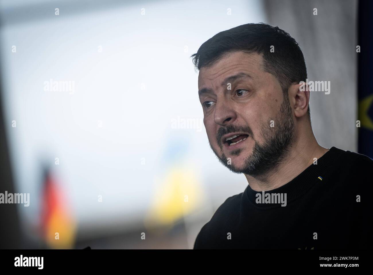 Arbeitsbesuch des Präsidenten der Ukraine a Berlino - il Presidente dell'Ucraina in visita di lavoro a Berlino - Arbeitsbesuch des Präsidenten der Ukraine a Berlino - il Presidente dell'Ucraina in visita di lavoro a Berlino - Wolodymyr SelenskyjArbeitsbesuch des Präsidenten der Ukraine a Berlino - il Presidente della Ucraina in visita di lavoro a Berlino - Arbeitsbesuch des Präsidenten der Ukraine a Berlino - il Presidente dell'Ucraina in visita di lavoro a Berlino - Wolodymyr Selenskyj, Berlin Berlin Deutschland Bundeskanzleramt *** visita di lavoro del Presidente dell'Ucraina a Berlino il Presidente di Ukra Foto Stock