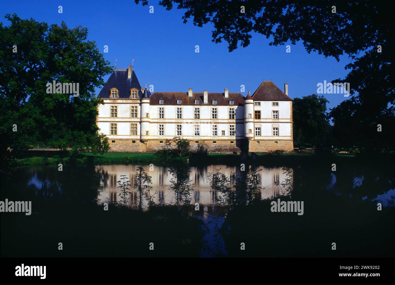 Castello di Cormatin, dipartimento della Saône e della Loira, regione di Bourgogne-Franca Contea, Francia Foto Stock