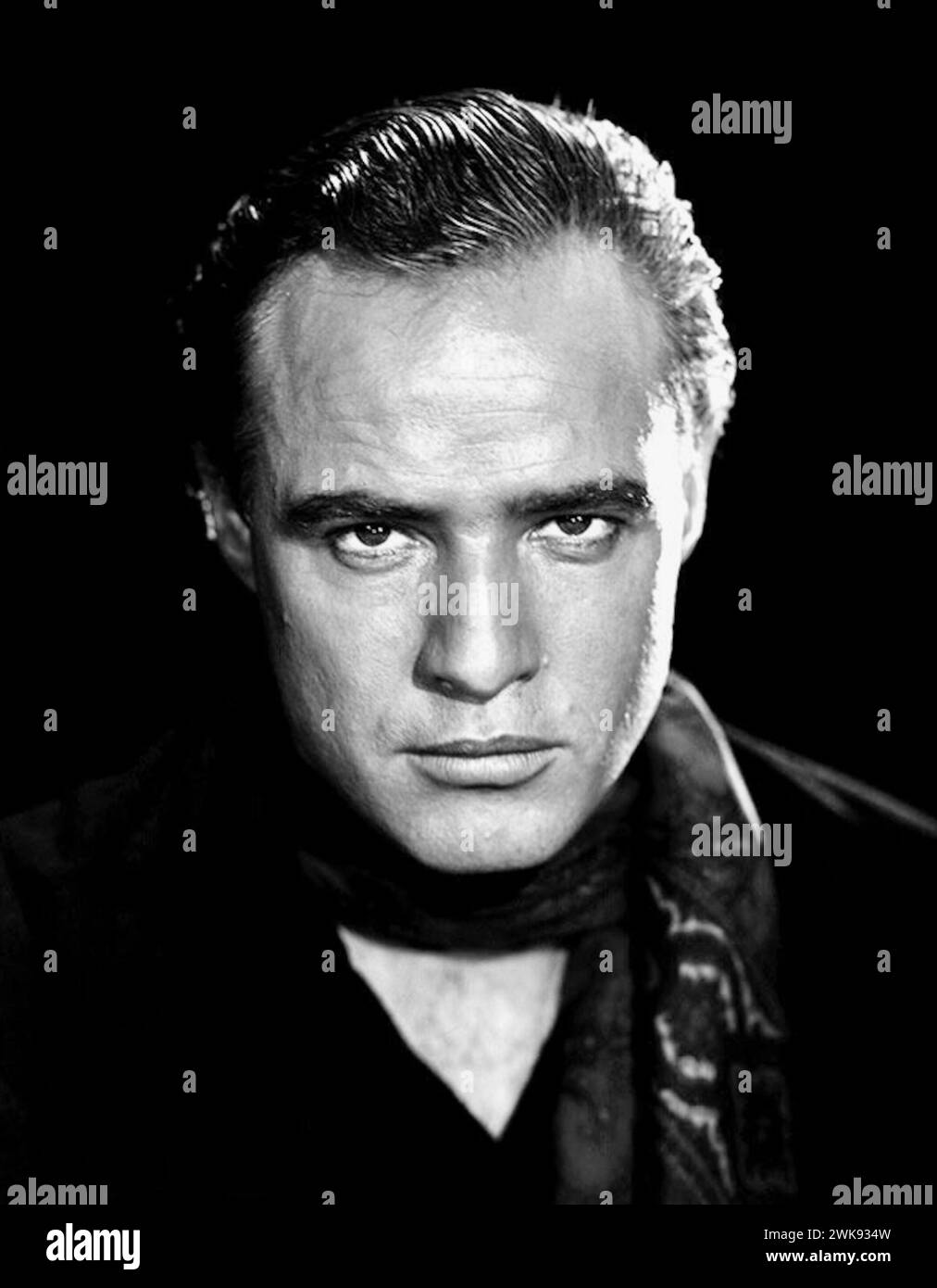 Pubblicità Marlon Brando per One-Eyed Jacks - 1961 Foto Stock