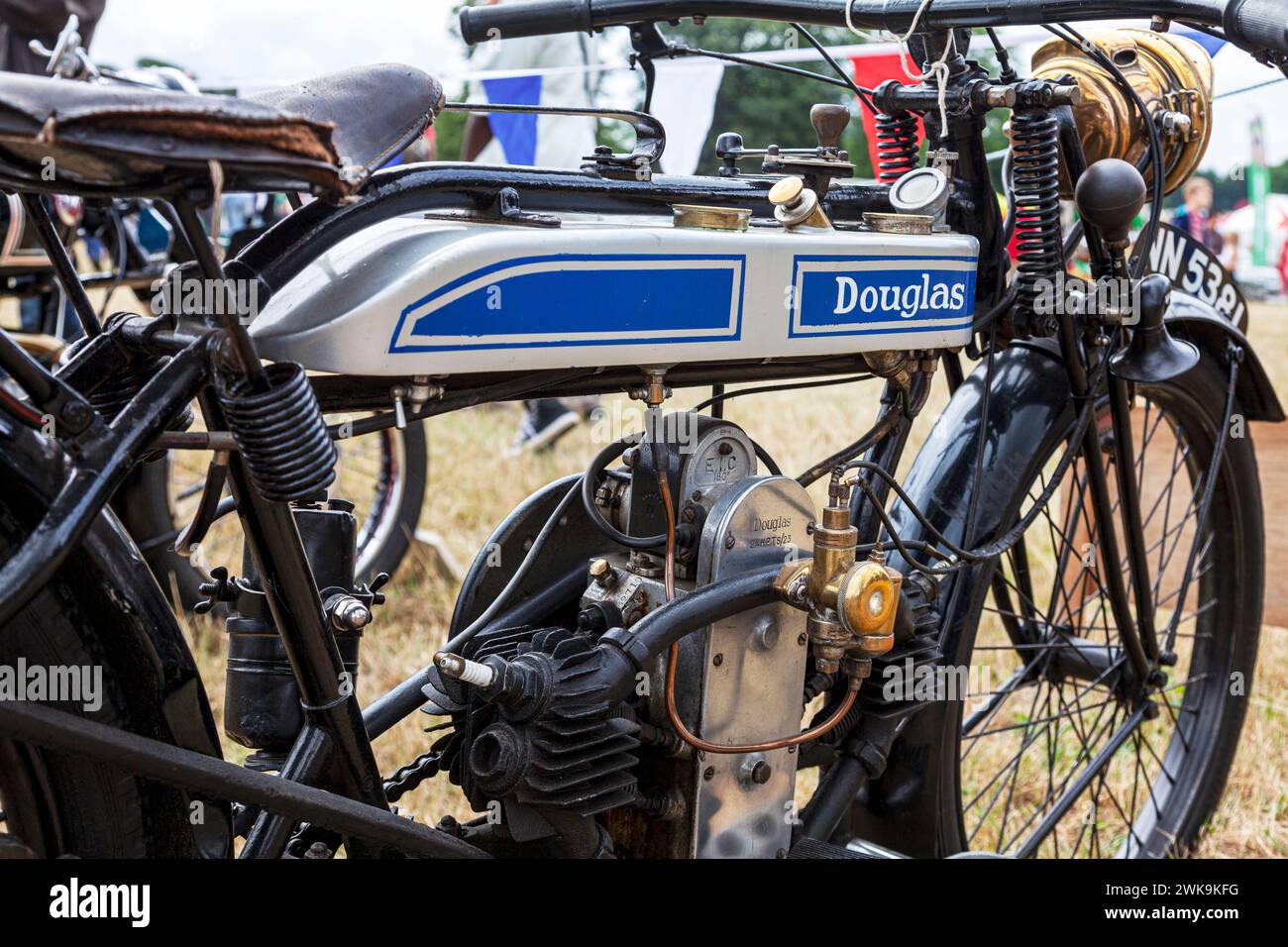 Douglas SW5 moto, 1930, la versione da strada del famoso Dirt Track Douglas, Douglas moto, Douglas moto, Douglas SW5, moto, biciclette Foto Stock