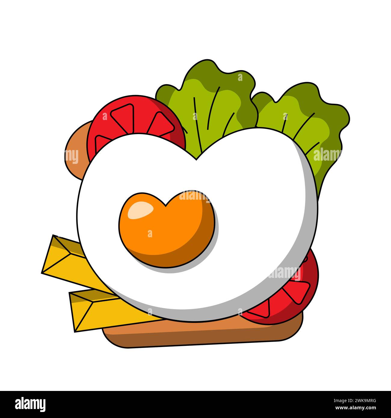 Per icone, web, cartoline, arredamento, imballaggio, stampe per cose, siti web, banner e cartoline, copertine e poster elemento individuale e così via Illustrazione Vettoriale