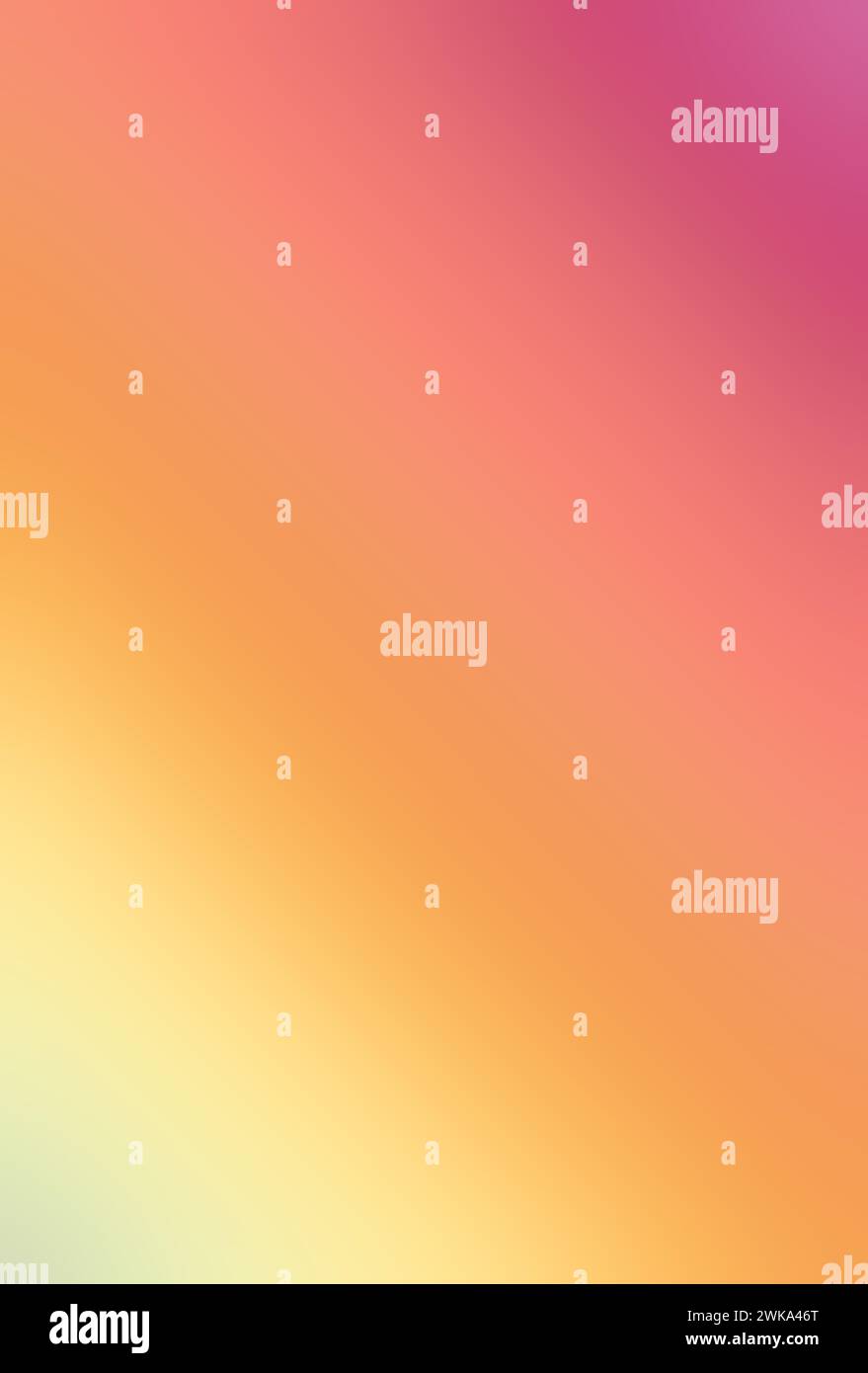 Sfondo astratto dai colori vivaci con strisce diagonali rosa sfumato e arancio albicocca Foto Stock