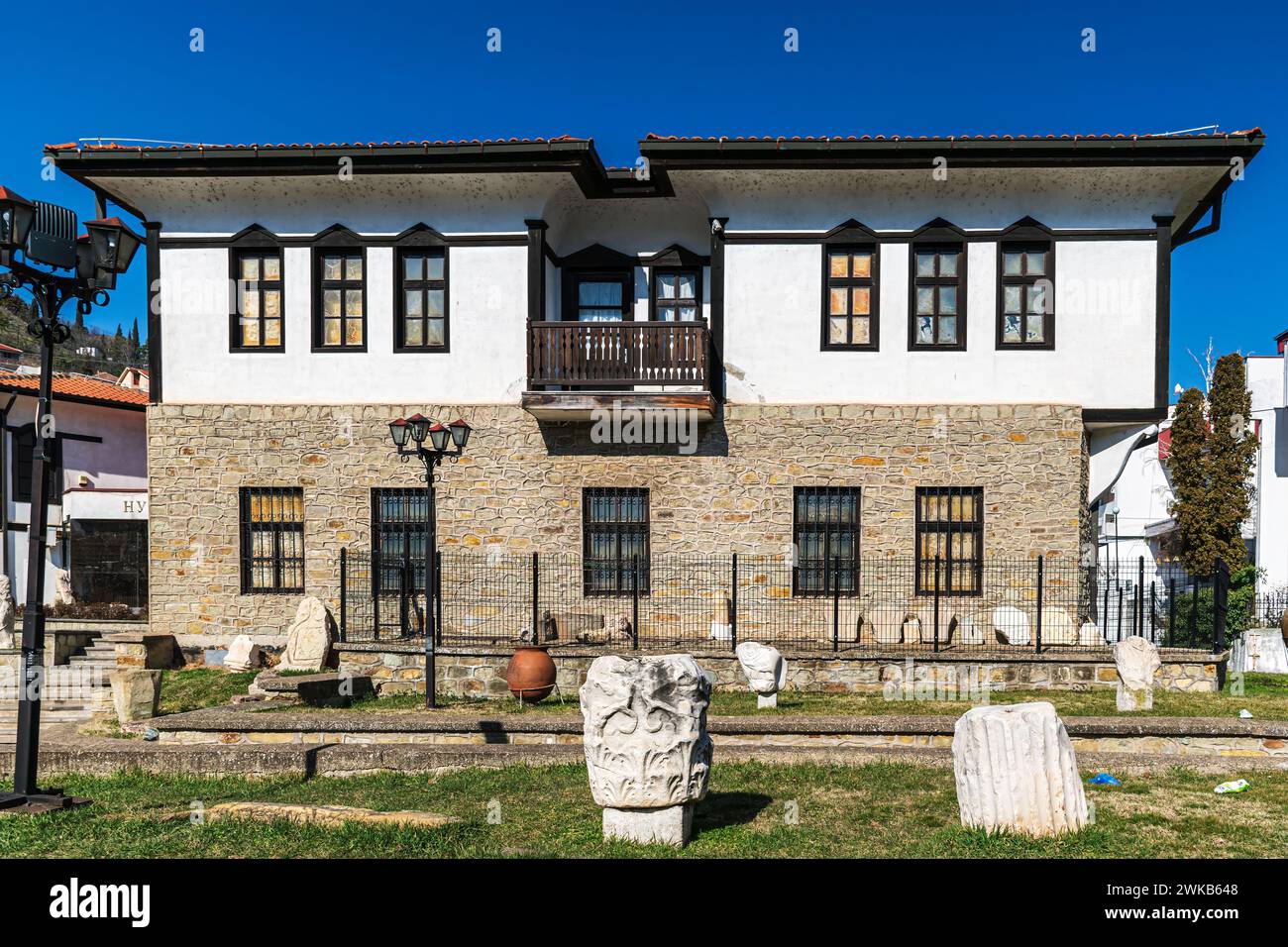 NI Institute for Preserving Cultural Monuments and Museum, Stip, Repubblica di Macedonia del Nord. Foto Stock