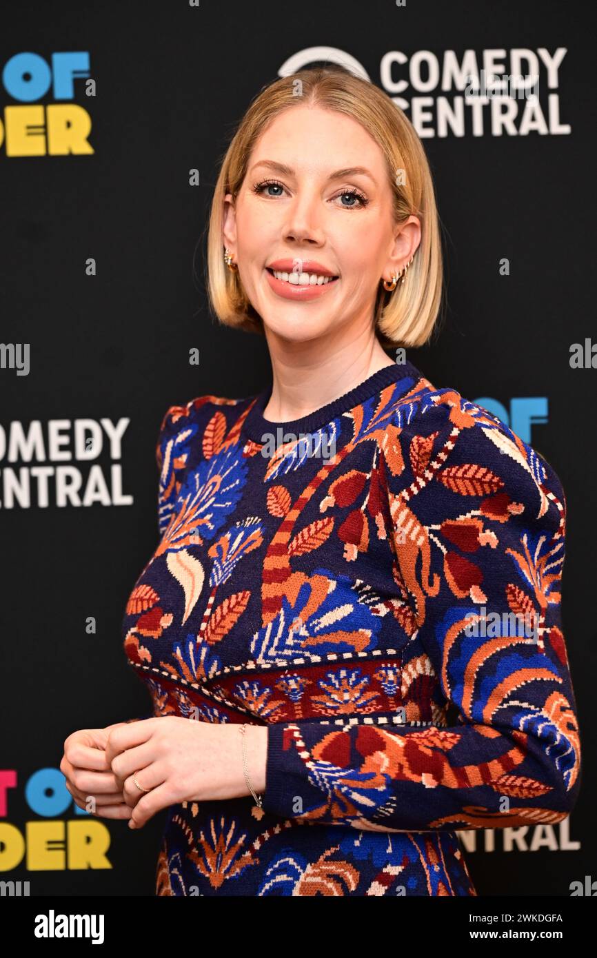 Londra, Regno Unito. 20 febbraio 2024. Katherine Ryan partecipa alla serie TV "Out of Order" Photocall, Soho Hotel, Londra, Regno Unito. Credito: Vedi li/Picture Capital/Alamy Live News Foto Stock