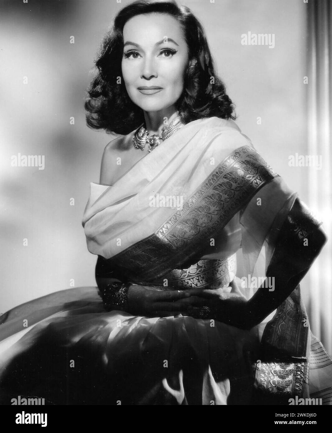 DOLORES del RIO (§904-1983) attrice cinematografica messicana circa 1940 Foto Stock
