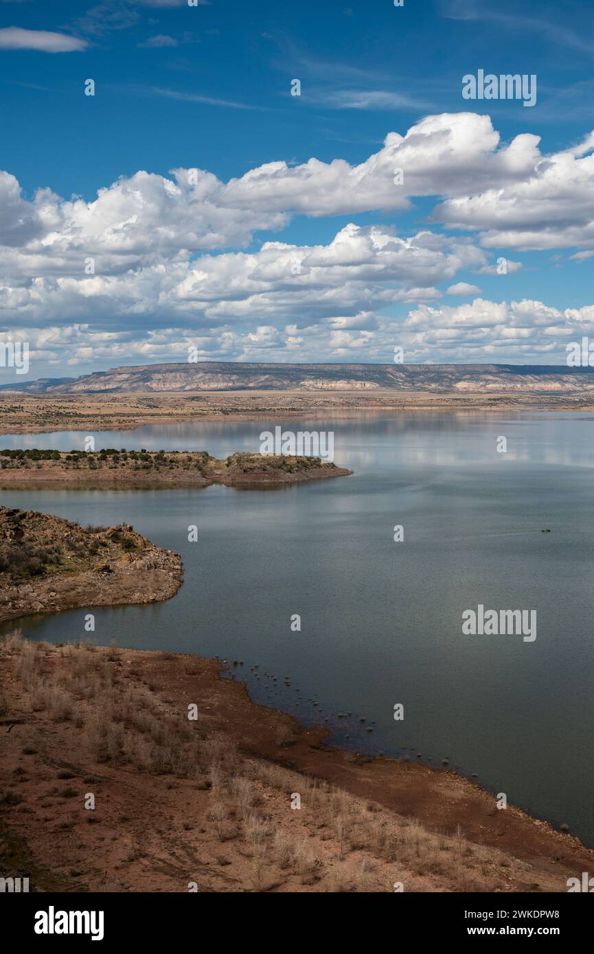 ABIQUIU LAKE/RESERVATION, ABQUIU, NM, USA Foto Stock