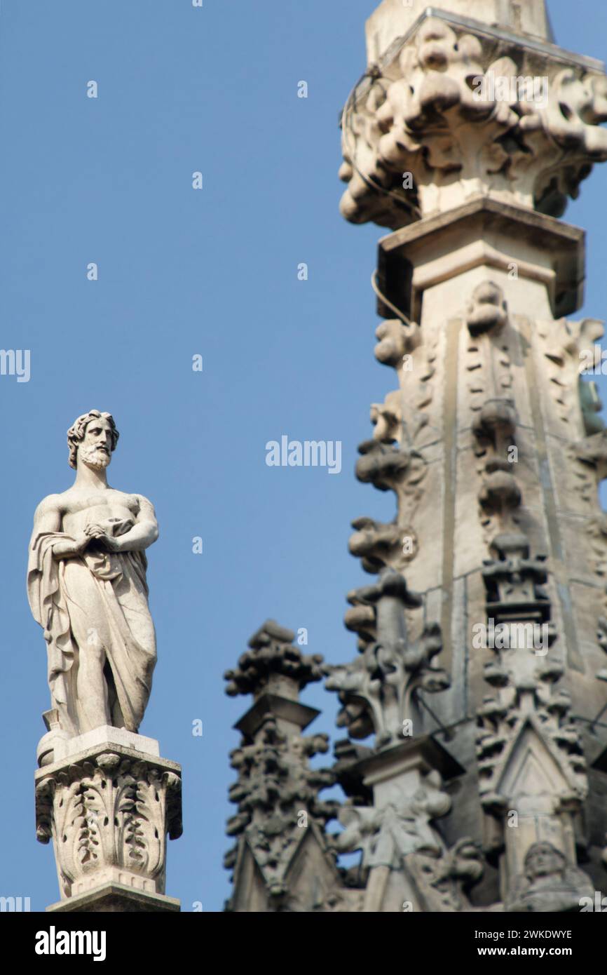 Longinus (senza lancia) - Duomo di Milano - Milano - Lombardia - Italia Foto Stock
