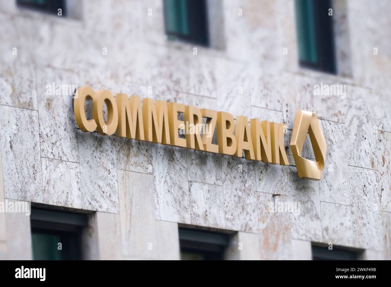 Düsseldorf 20.02.2024 Commerzbank Bankfiliale Düsseldorf Nordrhein