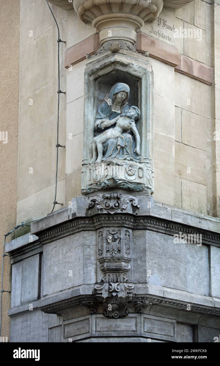 Opere d'arte di nostra Signora della Pietà a Lussemburgo Foto Stock