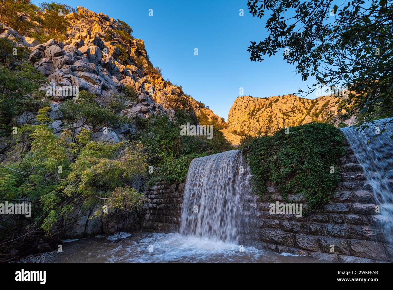 Mala Paklenica, montagna Velebit, Croazia Foto Stock