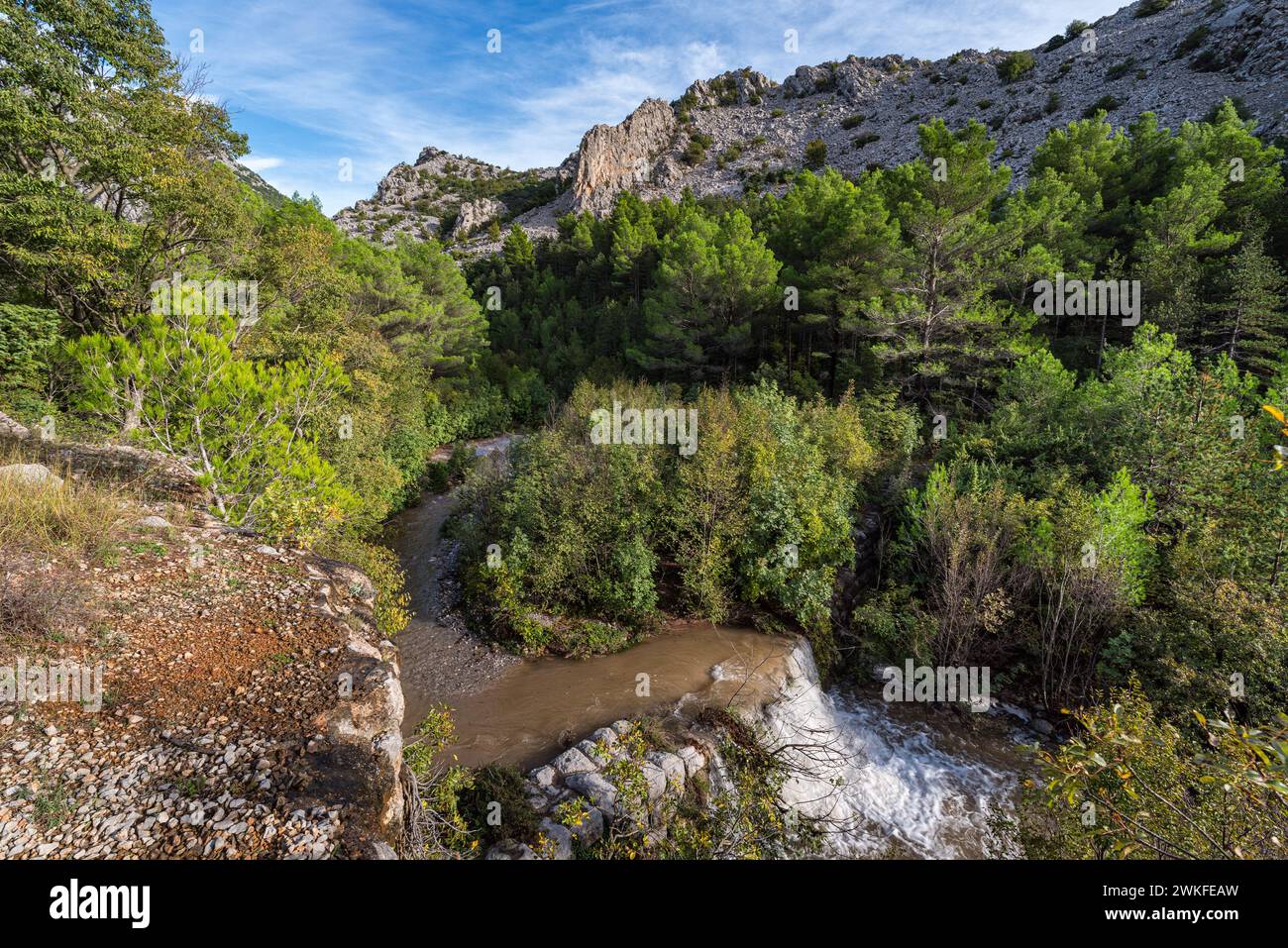 Mala Paklenica, montagna Velebit, Croazia Foto Stock