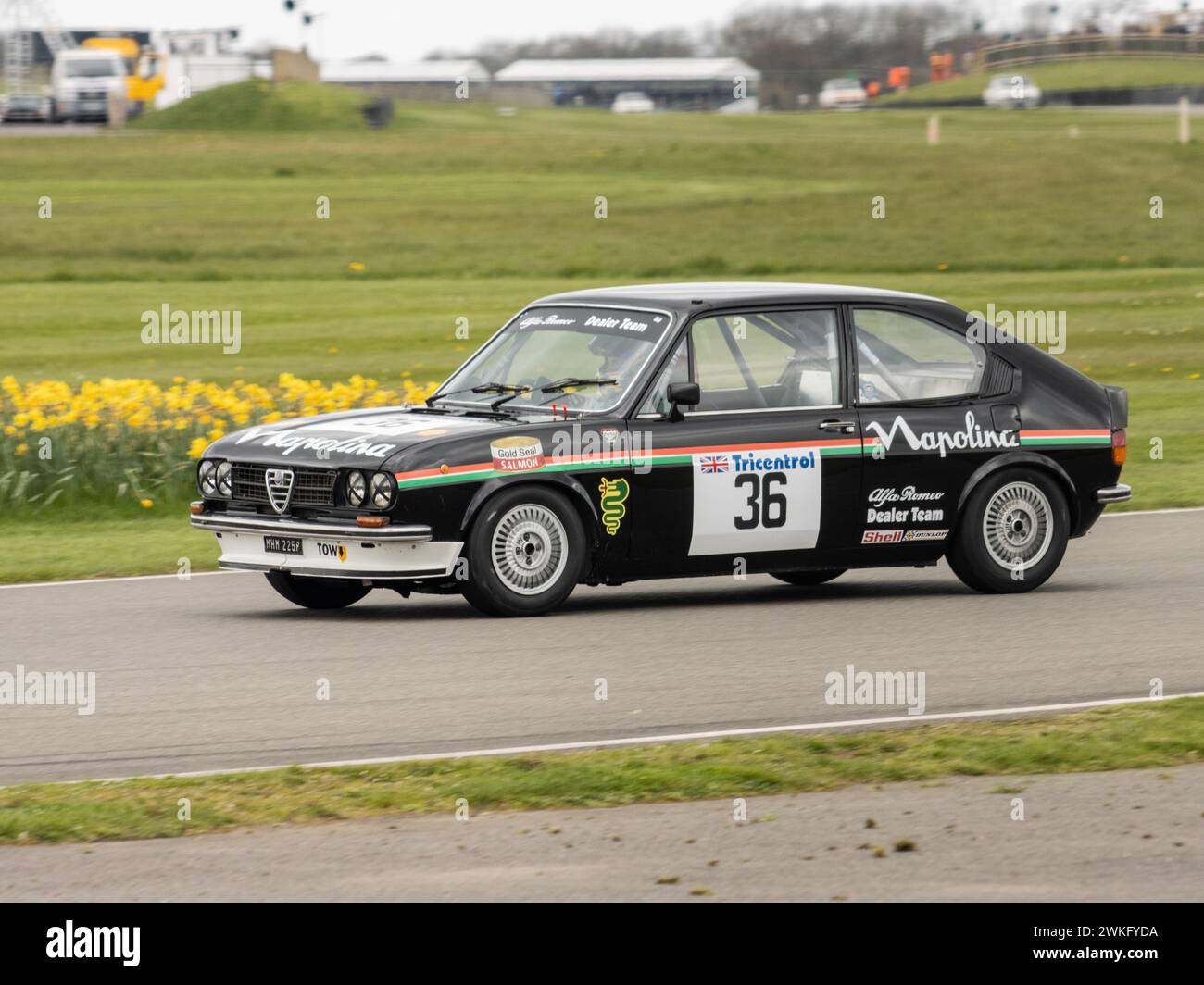 Alla 80a riunione dei membri al Goodwood Motor Circuit, Chichester 16/04/23 Foto Stock