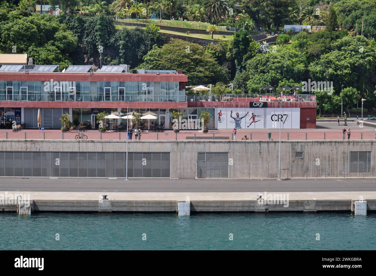 Cristiano Ronaldo Hotel a Funchal - Madeira Foto Stock