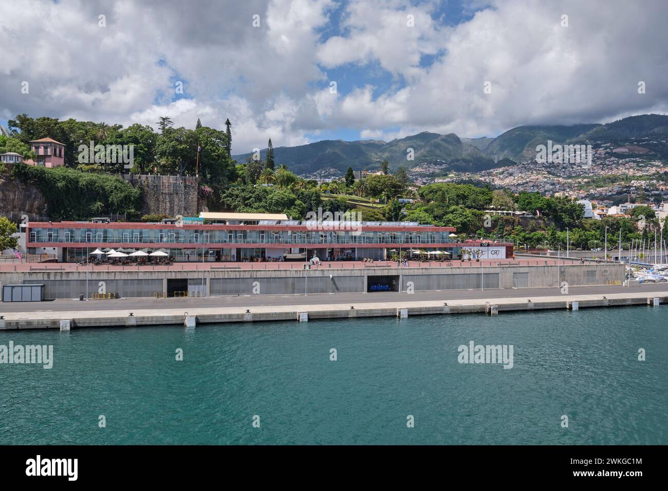 Cristiano Ronaldo Hotel a Funchal - Madeira Foto Stock