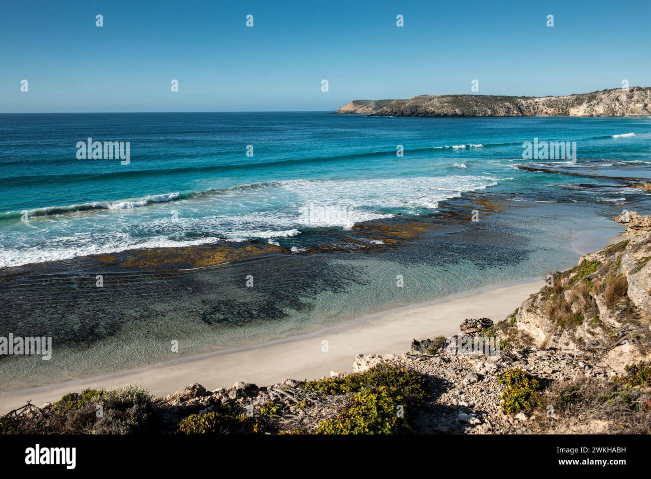 Pennington Bay, Kangaroo Island, Sud Australia Foto Stock