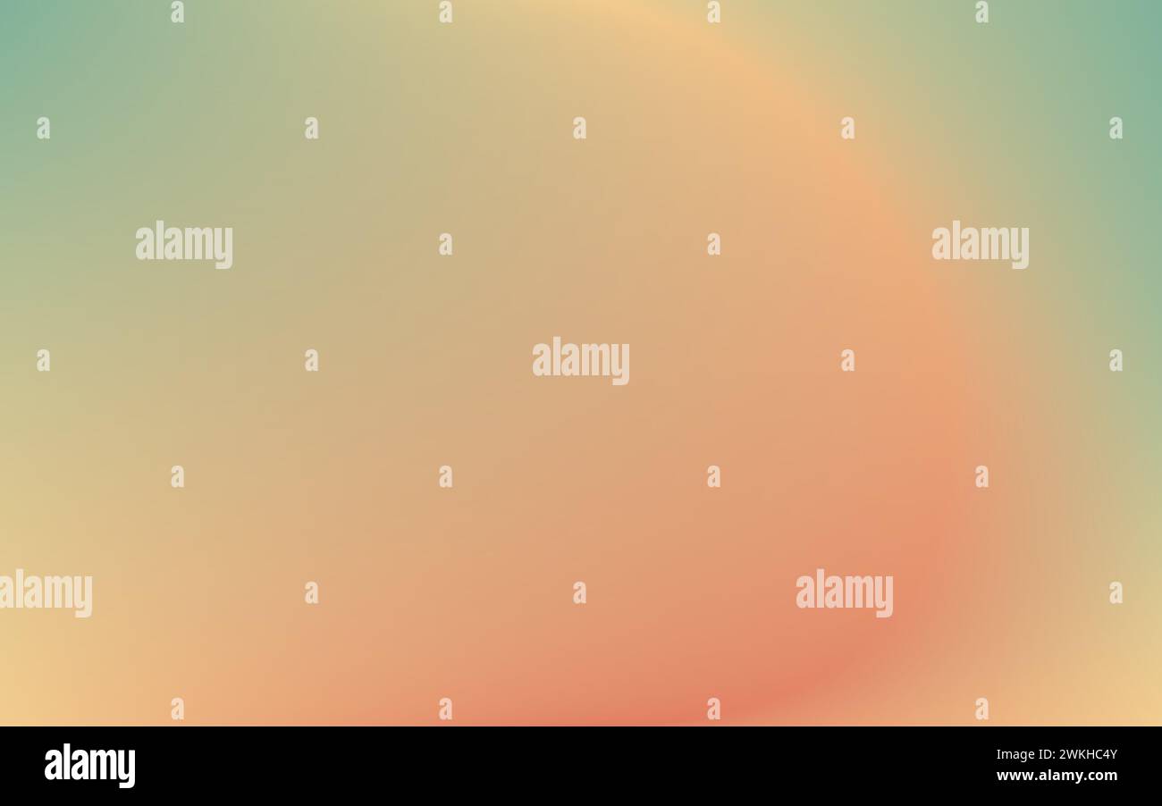 Sfondo con sfumatura curva astratta a colori tenui. illustrazione vettoriale del design degli elementi della carta da parati rosa e azzurro Illustrazione Vettoriale