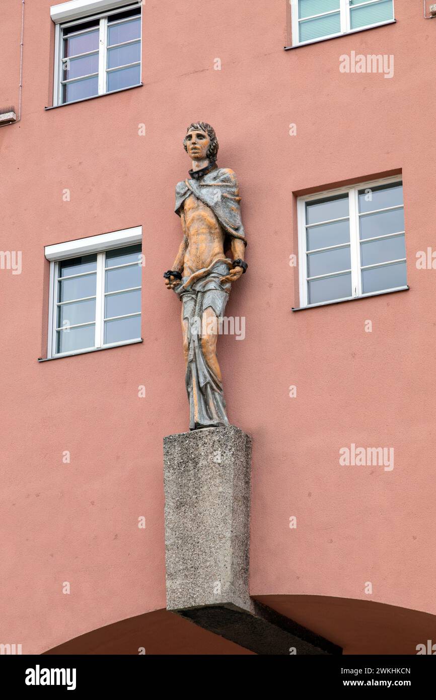 Karl Marx-Hof o Karl Marx corte, Vienna, Austria. La più lunga singolo edificio residenziale nel mondo Foto Stock