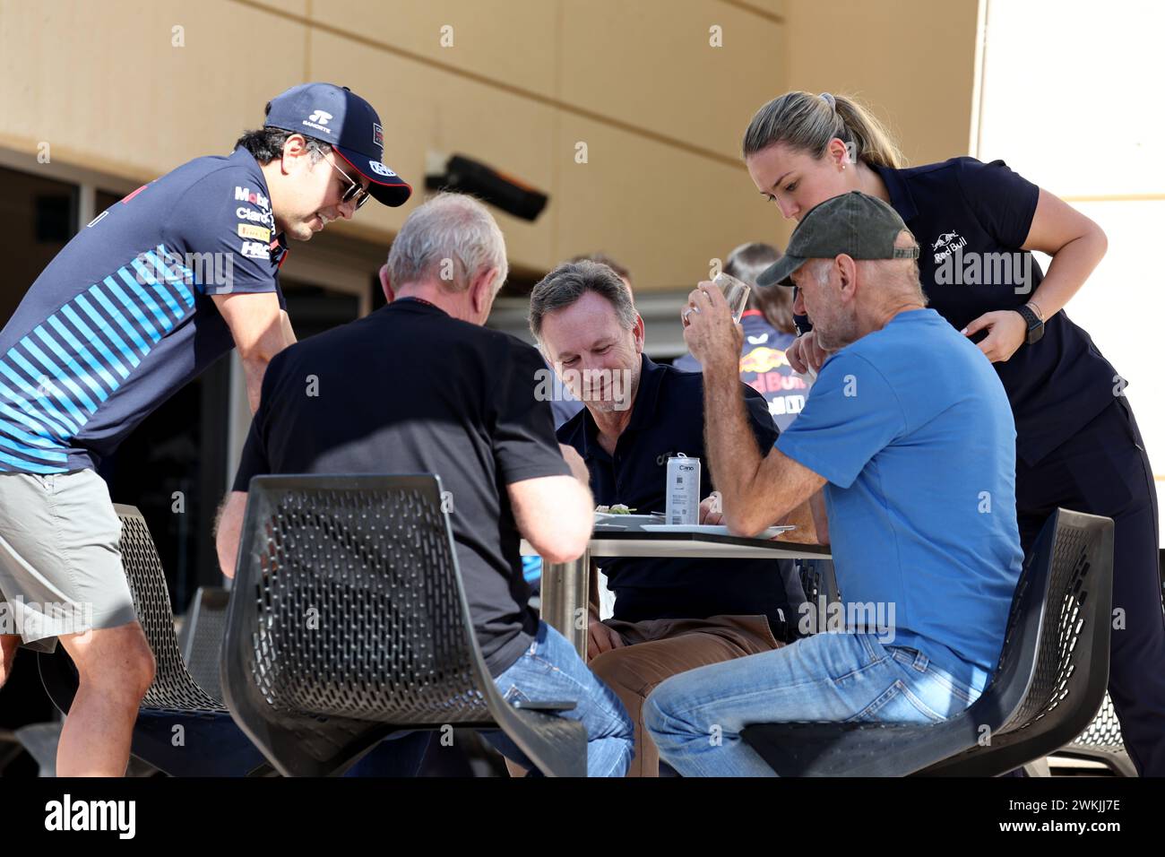 Sakhir, Bahrein. 21 febbraio 2024. Formula One Testing, Day One, mercoledì 21 febbraio 2024. Sakhir, Bahrein. Crediti: James Moy/Alamy Live News Foto Stock