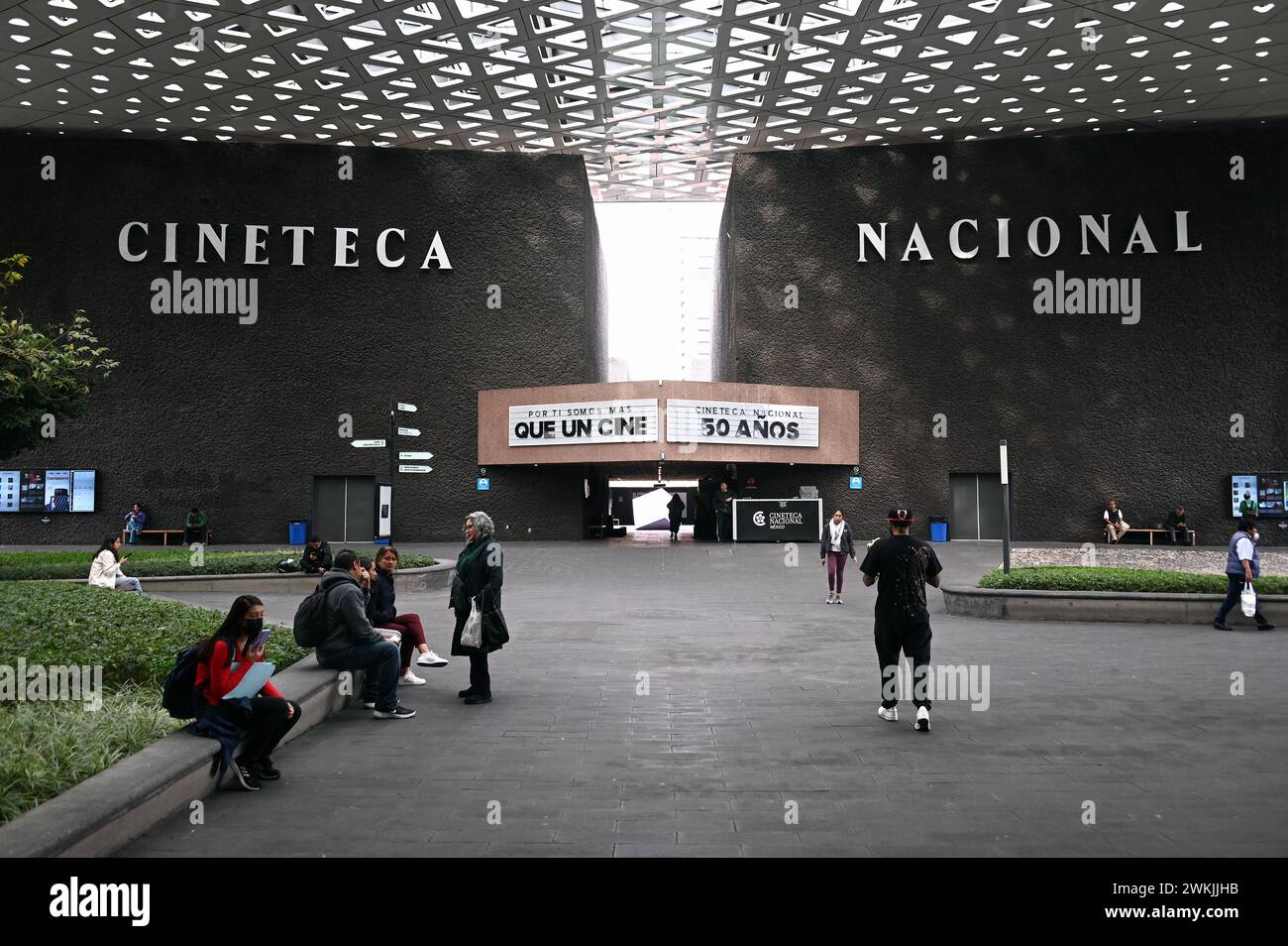 Cineteca Nacional de Mexico, Coyoacan, città del Messico Foto Stock