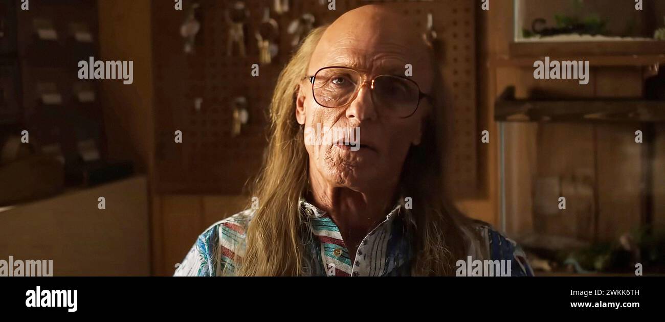 L'AMORE BUGIA SANGUINANDO, ed Harris, 2024 anni. © A24 / per gentile concessione di Everett Collection Foto Stock