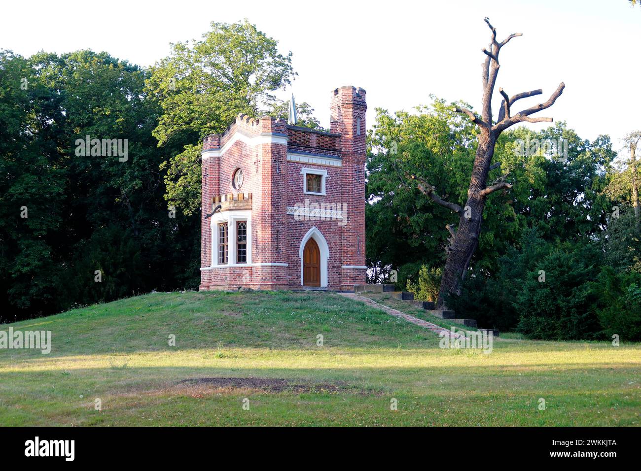 Schlangenhaus, Park Luisium, Dessau (nur fuer redaktionelle Verwendung. Keine Werbung. Referenzdatenbank: http://www.360-berlin.de. © Jens Knappe. BIL Foto Stock