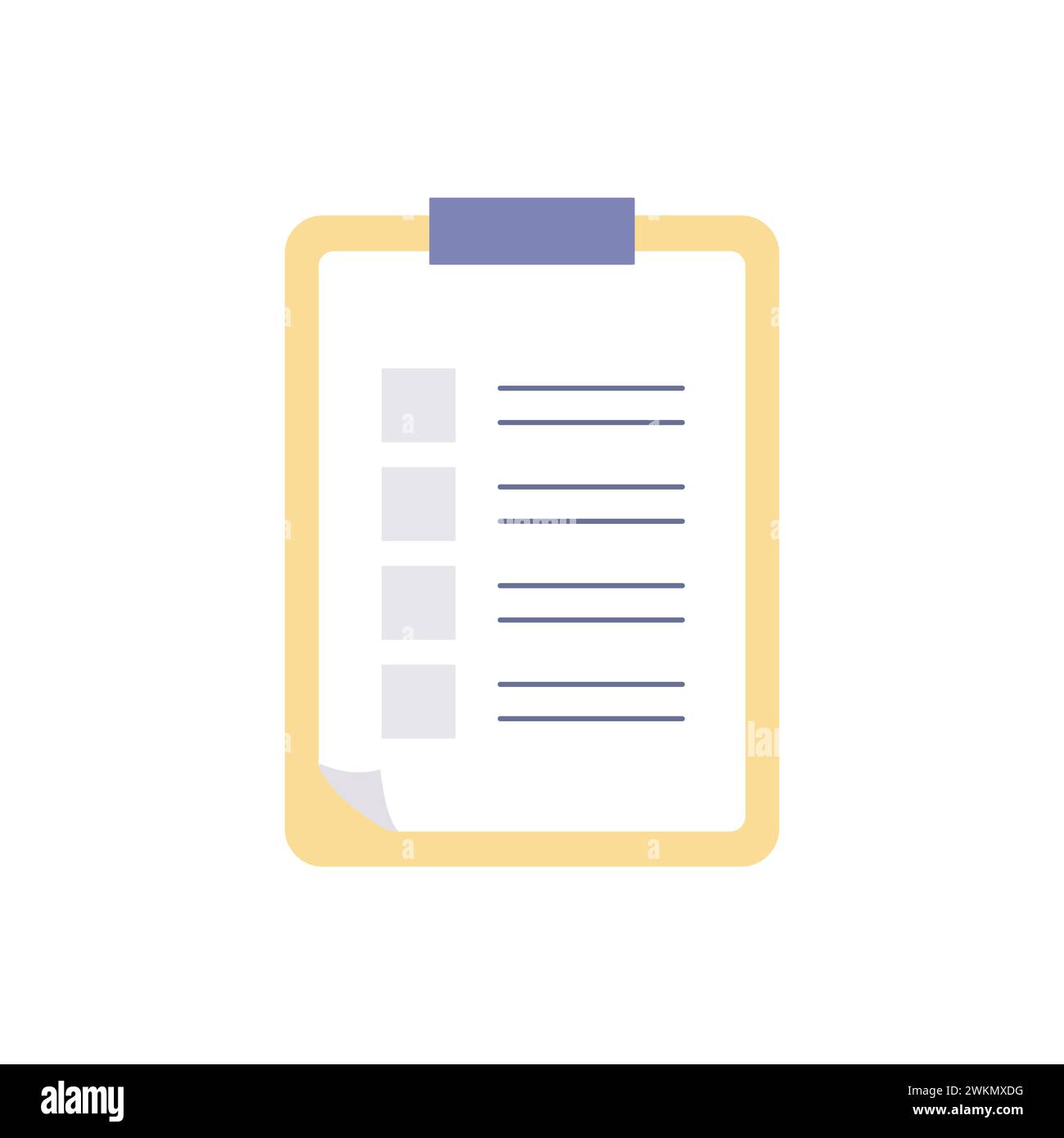 Tablet con voti, voto, tracciatore delle abitudini. vettore Illustrazione Vettoriale