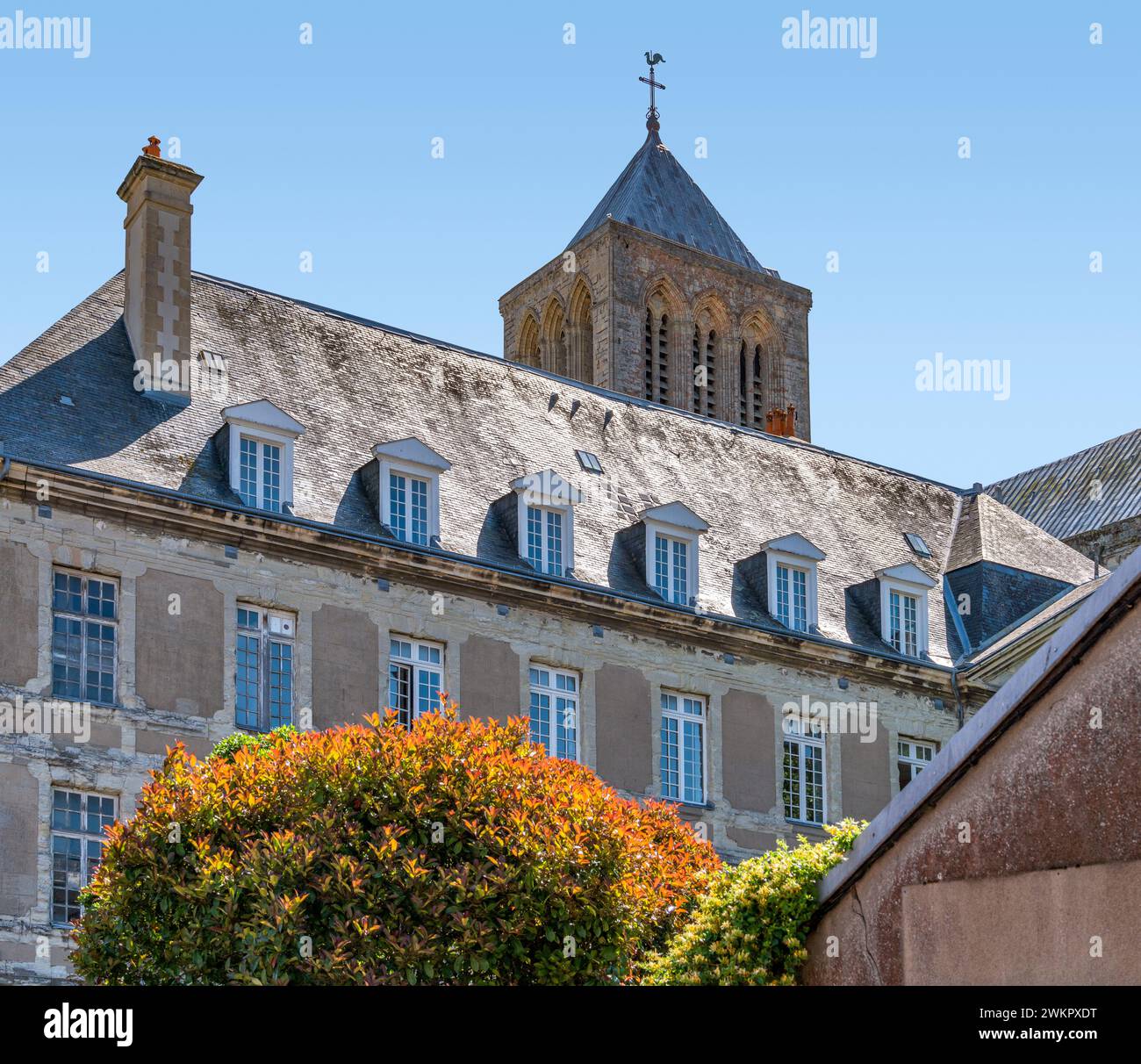 Abbazia di Fecamp a Fecamp, comune del dipartimento Senna-marittimo della regione francese della Normandia Foto Stock